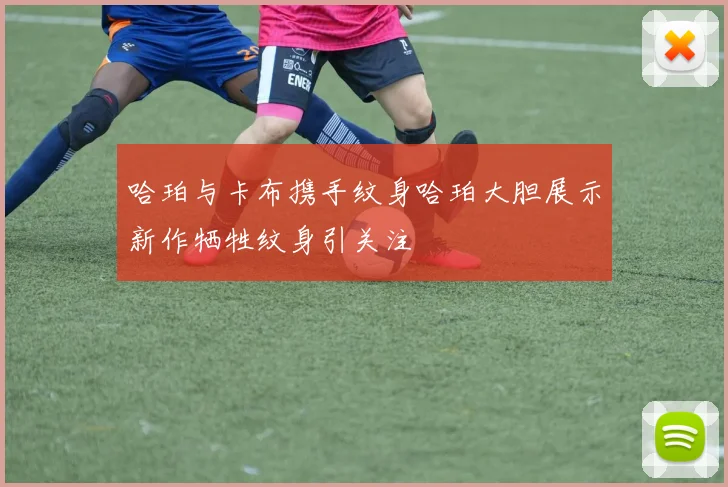 哈珀与卡布携手纹身哈珀大胆展示新作牺牲纹身引关注